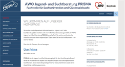 Desktop Screenshot of drogenberatung-prisma.de